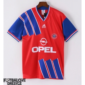Bayern Munich 1993-1995 Retro Domácí Dres Krátký Rukáv